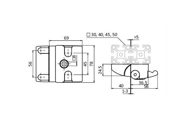 Heavy-Duty Slam Latch Compact for Enclosures - Image 2