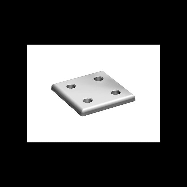 Square Connection Plate 90/90 - 4 Holes, Enclosure Hardware & Components - Image 2