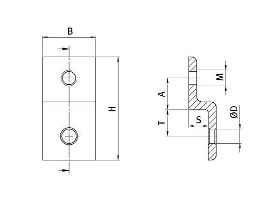 Aluminum Panel Holder - Enclosure Hardware & Components - Image 2