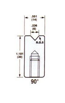 European Style Low Profile Narrow V-Die Press Brake with 0.236" V Opening - Image 1