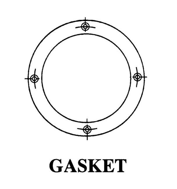 Aluminum Grille with Gasket for Roof Ventilator - Image 3