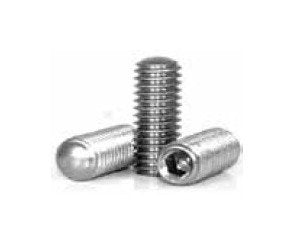 Case Hardened Oval Point Set Screw, 3/8"-16x2 1/2" - Image 1