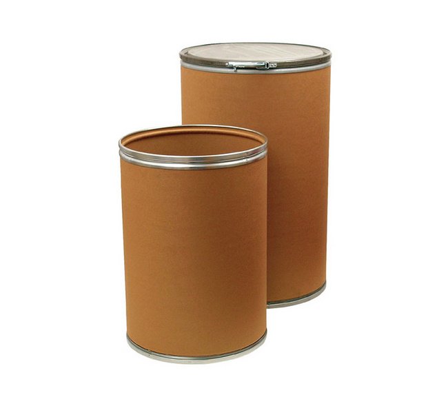55 Gallon Fiber Drum Storage Container - Image 1