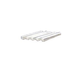 Fiber Sleeve Heat Shrink 60mm Clear Single Fiber - Image 1