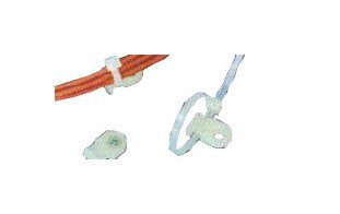 Low Profile Cable Tie Mount with Secure Screw Fastening - Image 1