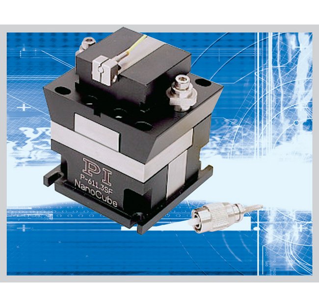 NanoCube® XYZ High Speed Fiber Alignment Stage - Image 1