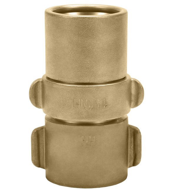 Seal Fast 2 1/2 x 3 Inch Brass Double Jacket Rocker Lug - Image 1