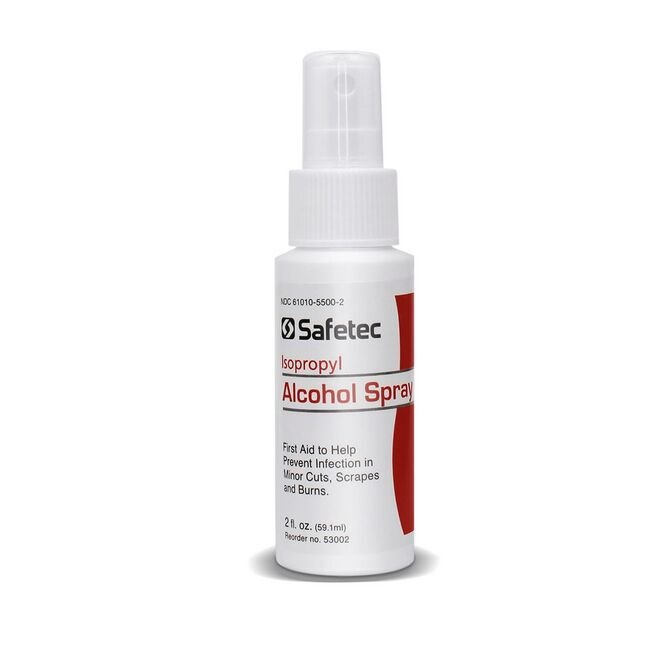 Isopropyl Alcohol Spray Bottle 2 oz - Image 1