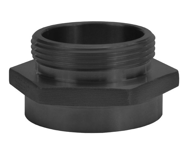 Brass Hex Nipple Adapter Fitting, 2 1/2" FNST x 2 1/2" MNPT - Image 1