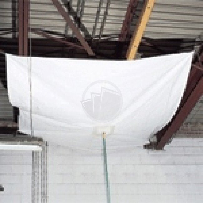 Fire Resistant Drain Tarps - Flame Retardant Vinyl Water Protection - Image 3