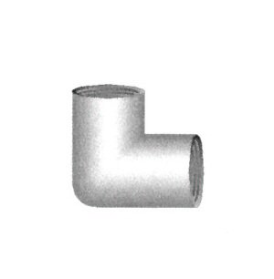 Schedule 80 PVC 90-Degree Elbow Fitting - Image 1