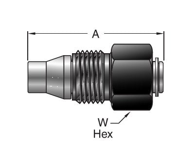 Parker Hannifin 3/8" MPI™ Plug Assembly - FNMP7 - Image 2