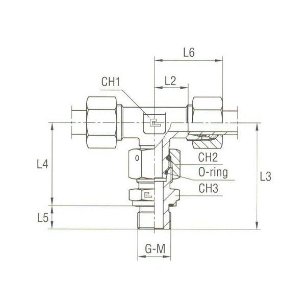 Parker BSPP Male Connector for Metric Tube - Image 1