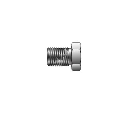 Parker CPI™/A-LOK® Inverted Tube Nut for Fractional Tube - Image 1
