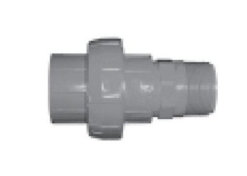 Union PVC Fittings - O-Ring Type, Slip x MIPT, 1 inch (Pack of 10) - Image 1