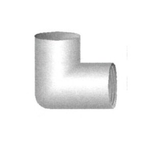 Schedule 80 PVC 90° Ell Fitting, 1 1/4 Inches - Image 1