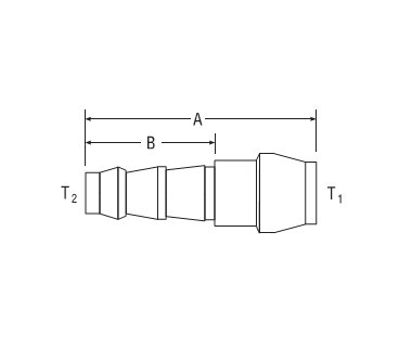 Parker Push-Lok to Port Connector for Fractional Tube - CPI™/A-LOK® Fitting - Image 2