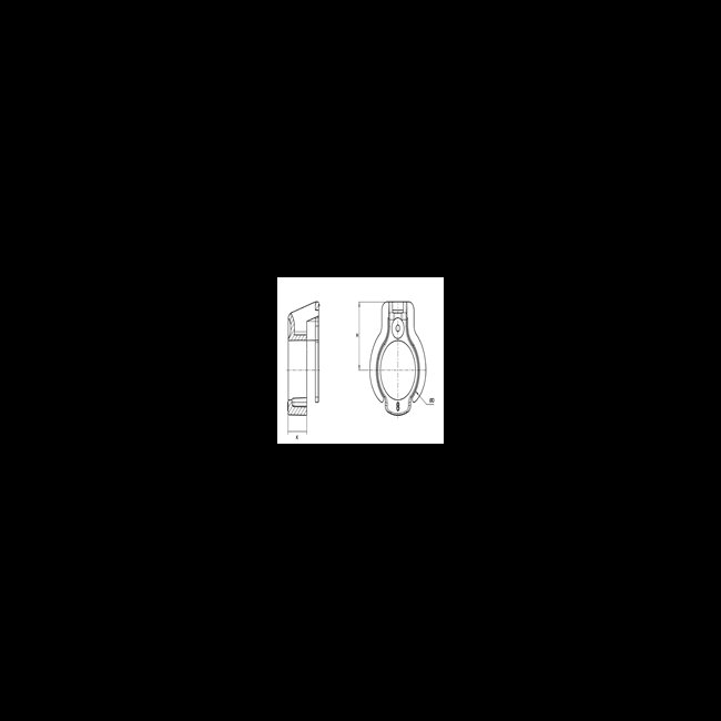 LF 3000 Series Tamper-Evident Safety Clip - 6mm - Image 2