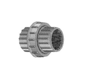 Union PVC Schedule 40 Fittings - 1 Inch O-Ring (FIPT x FIPT) - Image 1