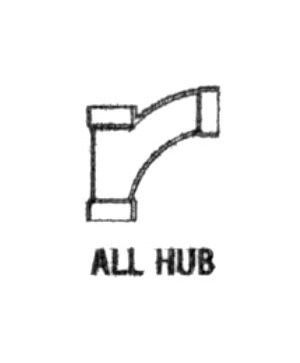 LASCO 2-Inch PVC Combination Wye & 1/8 Bend Fitting, Schedule 80 - Image 1