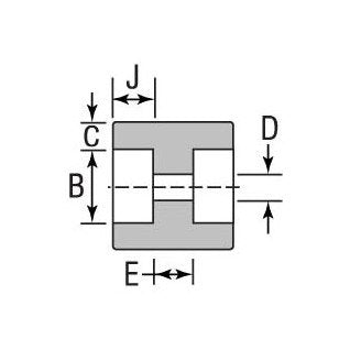 Heavy-Duty Class 3000 Socket-Weld Steel Couplings, 2 1/2" NPS - Image 2