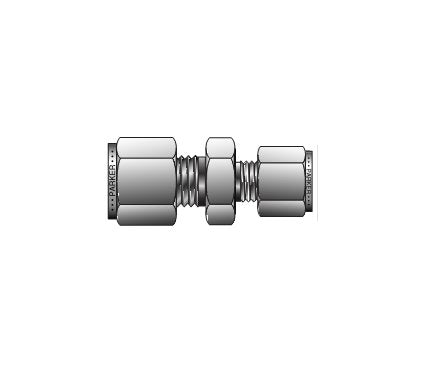 Parker CPI™/A-LOK® Reducing Union for Fractional Tube - Image 1