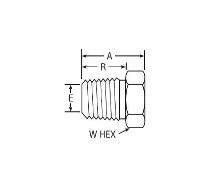 Parker Vent Protector NPT Male Pipe Thread for Fractional Tube - Image 2
