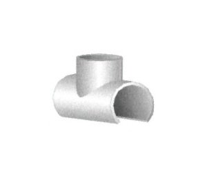 Snap-On PVC Schedule 40 Tees - Image 1