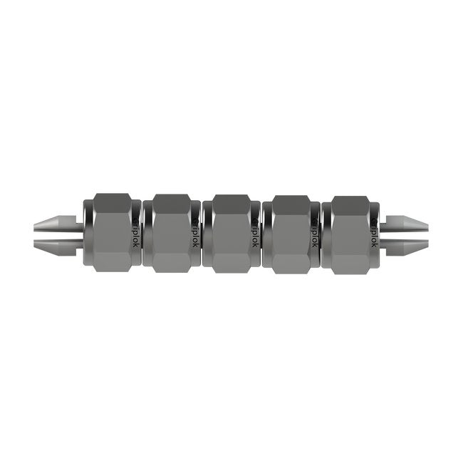 Duolok 3/8 in. Brass Tube Fitting Ferrule Set - Griplok Nut & Ferrule - Image 1