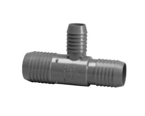 Durable PVC Reducing Tee 1 1/4 x 1 x 3/4 - Image 1