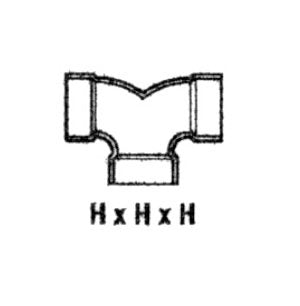 Premium PVC 1/4 Bend Fitting - 1 1/2 inches H x H x H - Image 1