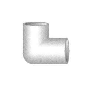 Durable 8-Inch Schedule 80 PVC 90-Degree Elbow Fitting - Image 1
