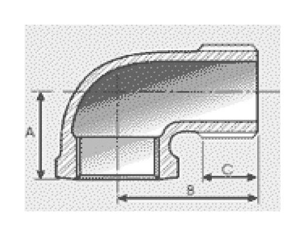 Brass 90 Degree Street Elbows 3/8" - Image 1
