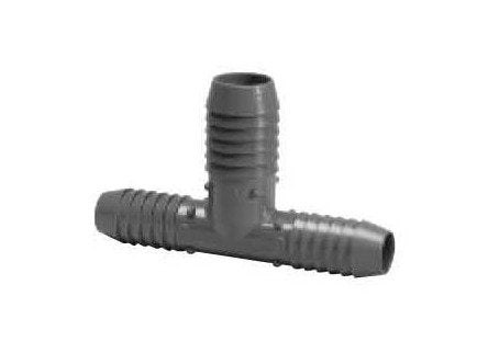 Bullhead PVC Insert Tee 1/2 x 1/2 x 3/4 - Image 1