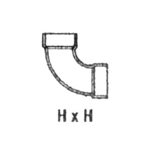 LASCO 1/4 Bend Long Sweep 1 1/2" PVC Fitting - Image 1