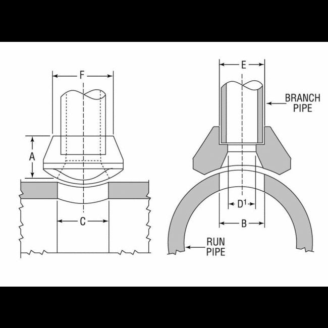 Class 6000 Socket-Weld Anvilets - Image 2