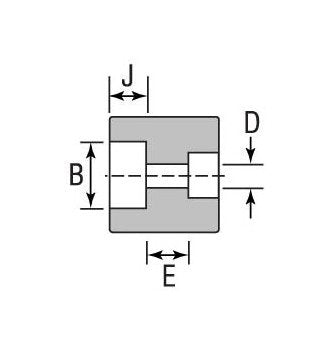 Forged Steel Reducing Couplings - Class 3000 Socket-Weld, 3/8" x 1/8" - Image 2