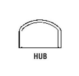 Schedule 80 PVC Cap, 4 inches, Pack of 5 - Image 1