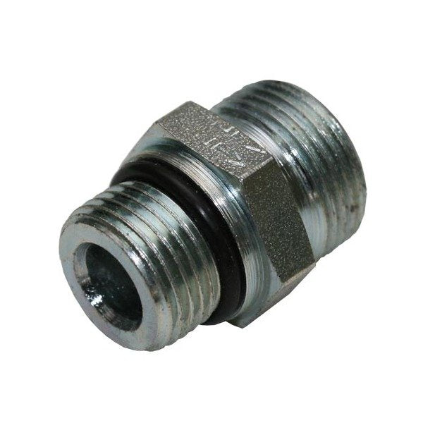 Stainless Steel Male Stud Coupling with O-Ring Thread UNF/UN-2A - Body Only - Image 1