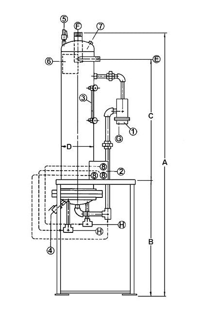 150 Gallons Per Minute (gpm) Makeup Flash Economizer - Image 2