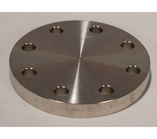 JIS 5K Stainless Steel Blind Flanges - Size 150, 6" - Image 3