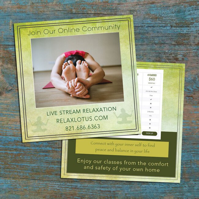 Megastore 6x6 Double-Sided Flyer - Full Color Options - Image 1