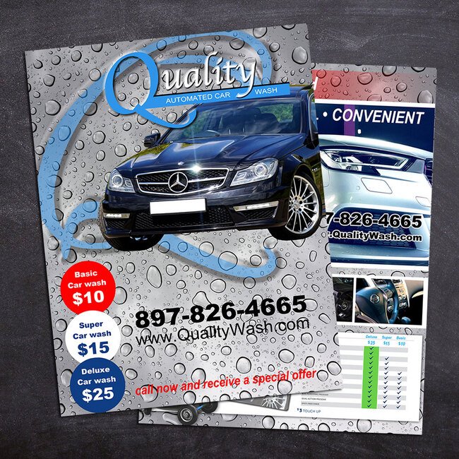 Megastore 8.5 x 11 Flyer - Full Color 100# Gloss Paper - Image 1