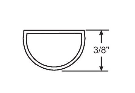 Frameless Shower Door Glass Sealing Strip - 10mm Thickness - Image 2