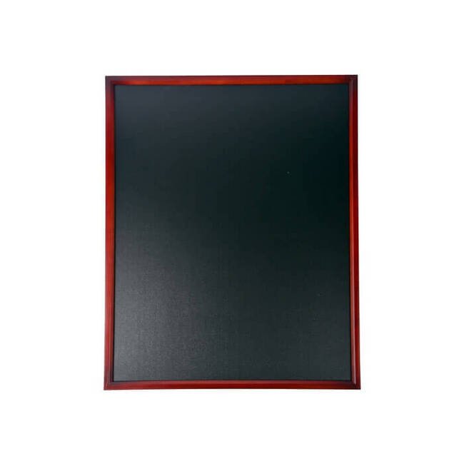 Megastore 22.5 x 28.5 Inch Writable Area Framed Chalkboard - Image 1