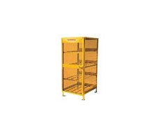 Propane Cylinder Forklift Accessible Storage Cage - Image 1