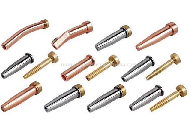 Acetylene Airco 5-Hole Oxy Fuel Cutting Tips - Series 144 Size 4 - Image 1