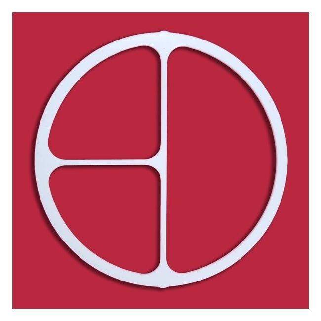 Enerquip 10-Inch 4 Pass White PTFE Gasket - Image 1