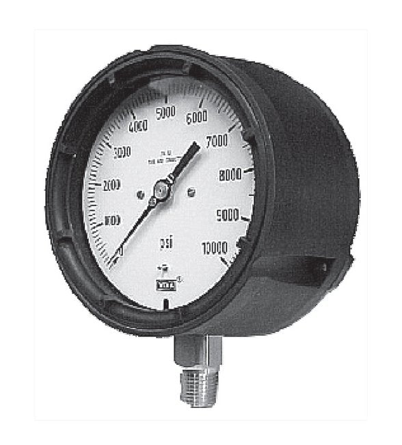 LM Process Gauge 1500 PSI, 4 1/2" Face, Dry - Image 1