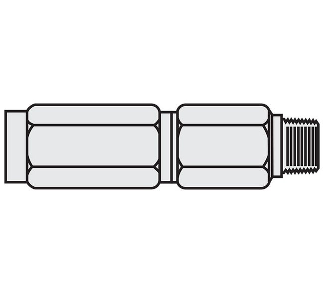 Seal Fast Brass Pressure Snubber - 3/8 in, 5000 psi - Image 2